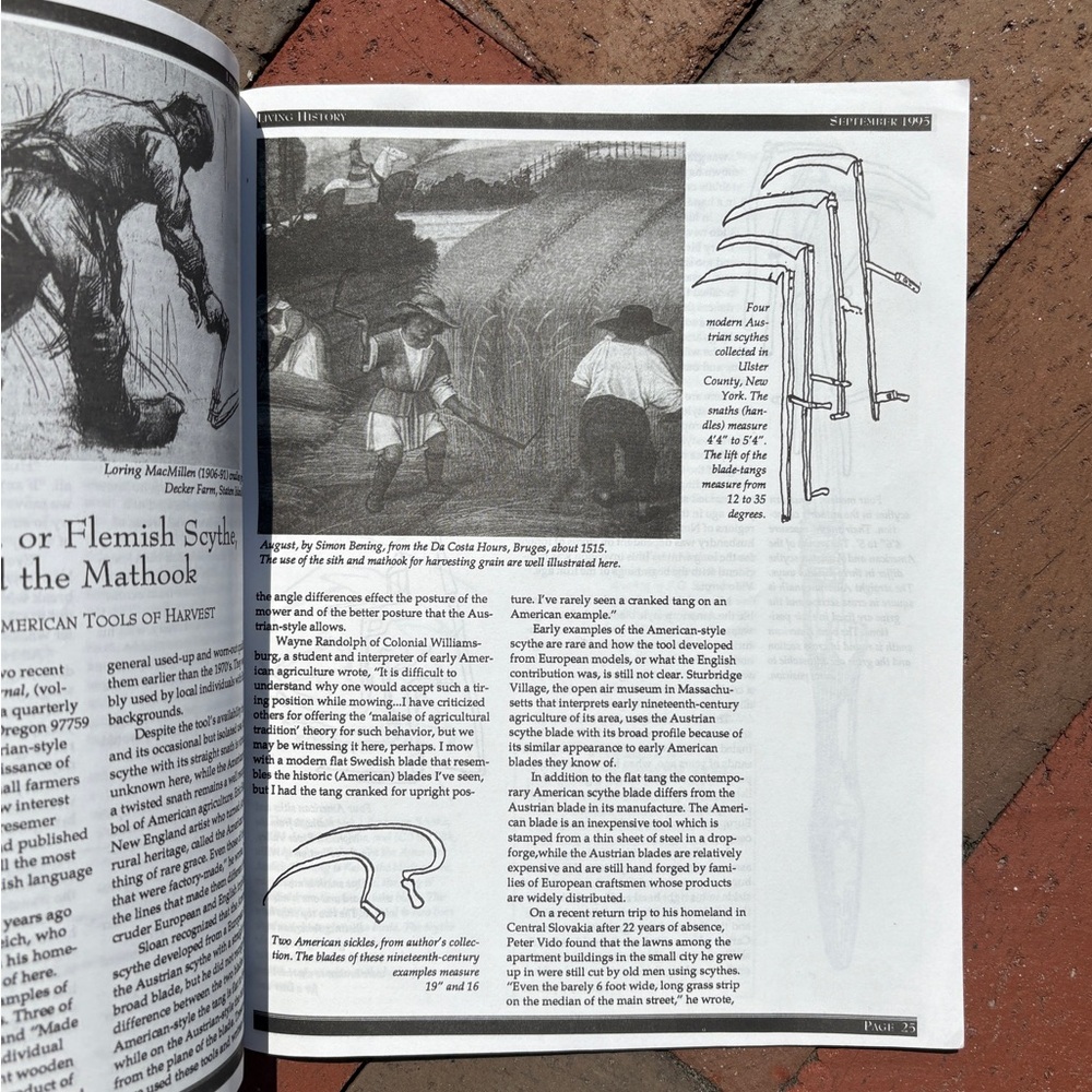 1995 Rural New England Magazine Homesteading Yankee Living History Newsletter - Picture 6 of 10